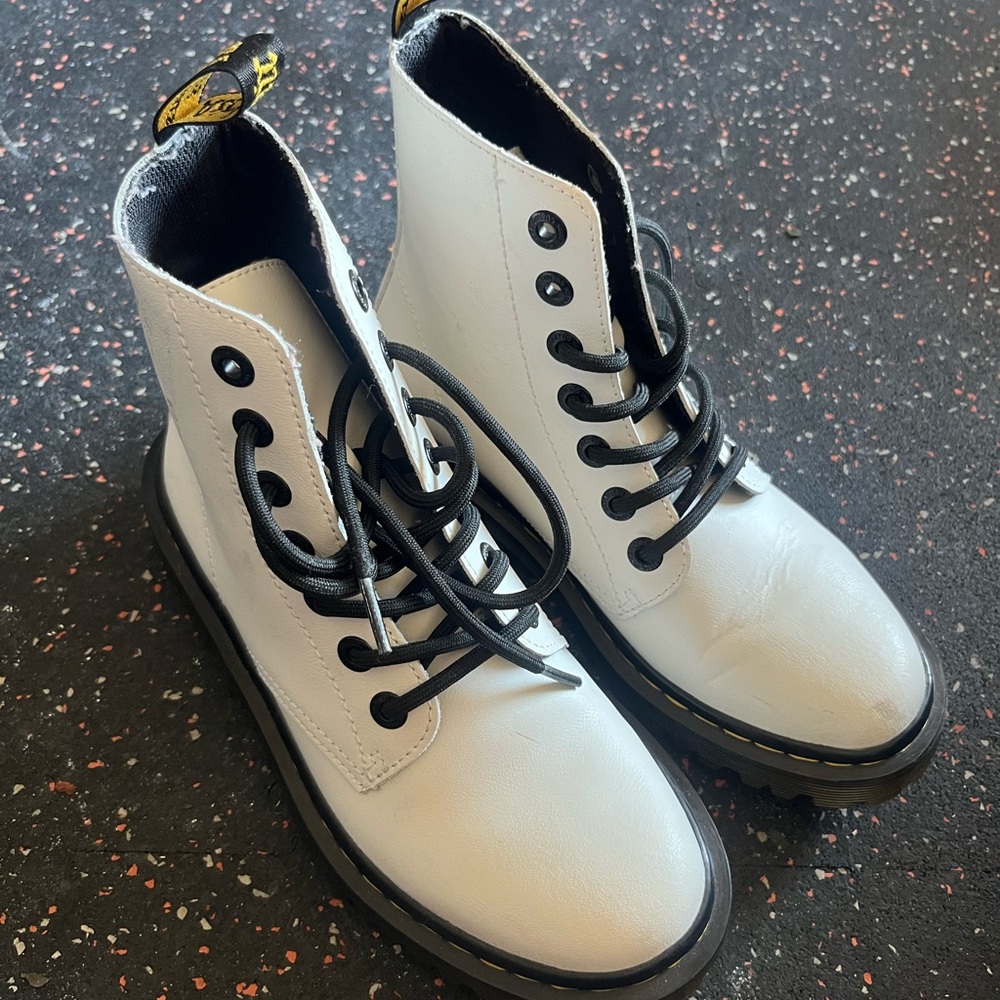 Dr. Martens Black Leather Boots